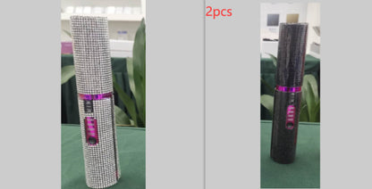 2-in-1 Hair Straightening Brush – Electric Straightener & Curler