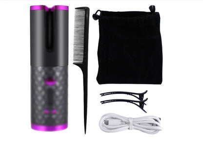 Wireless USB Curling Iron – Rechargeable Multifunctional Hair Curler