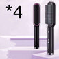 2-in-1 Hair Straightener & Curling Hot Comb – Negative Ion Styling Brush