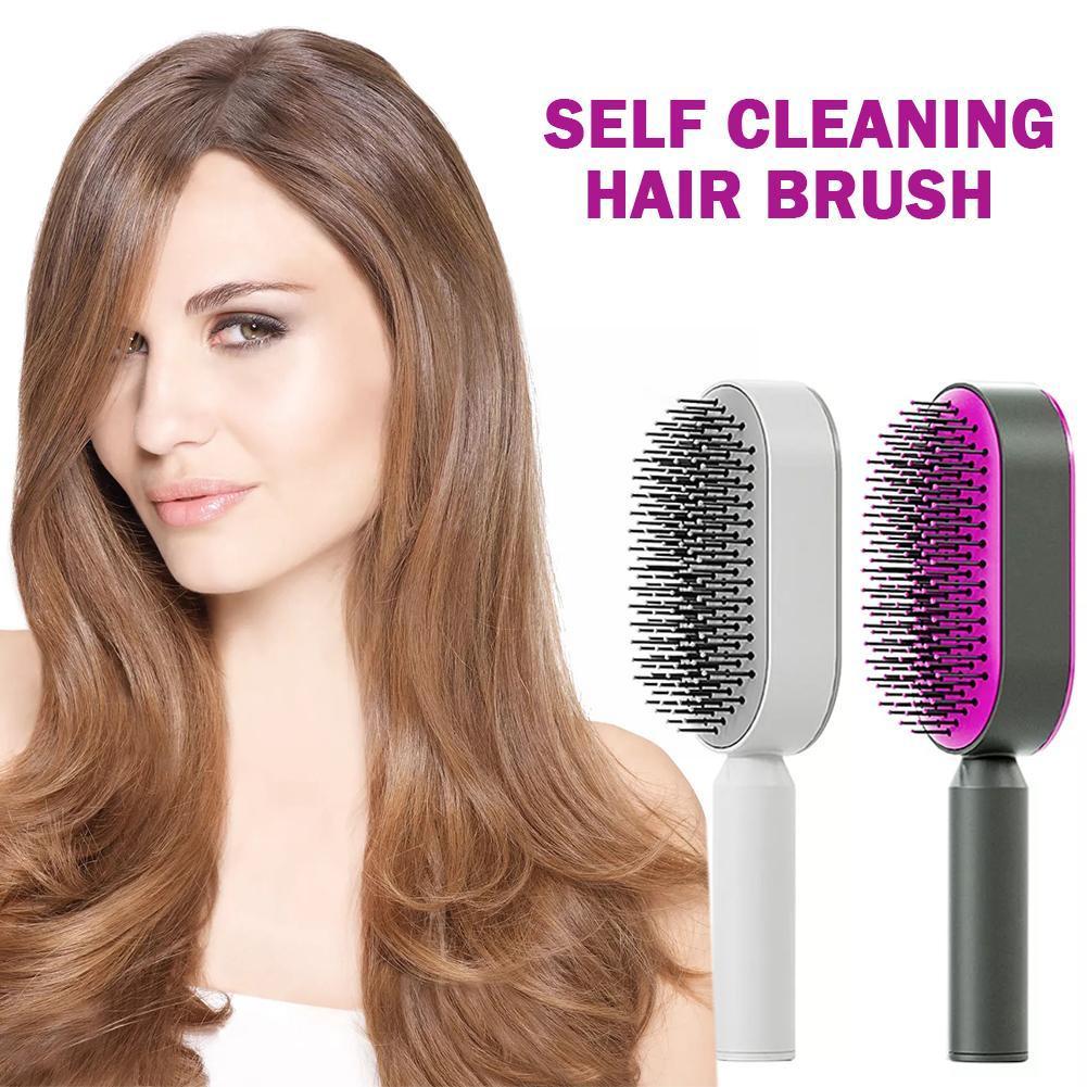 3D Self-Cleaning Hair Growth Comb – Anti Hair Loss Scalp Massage Brush
