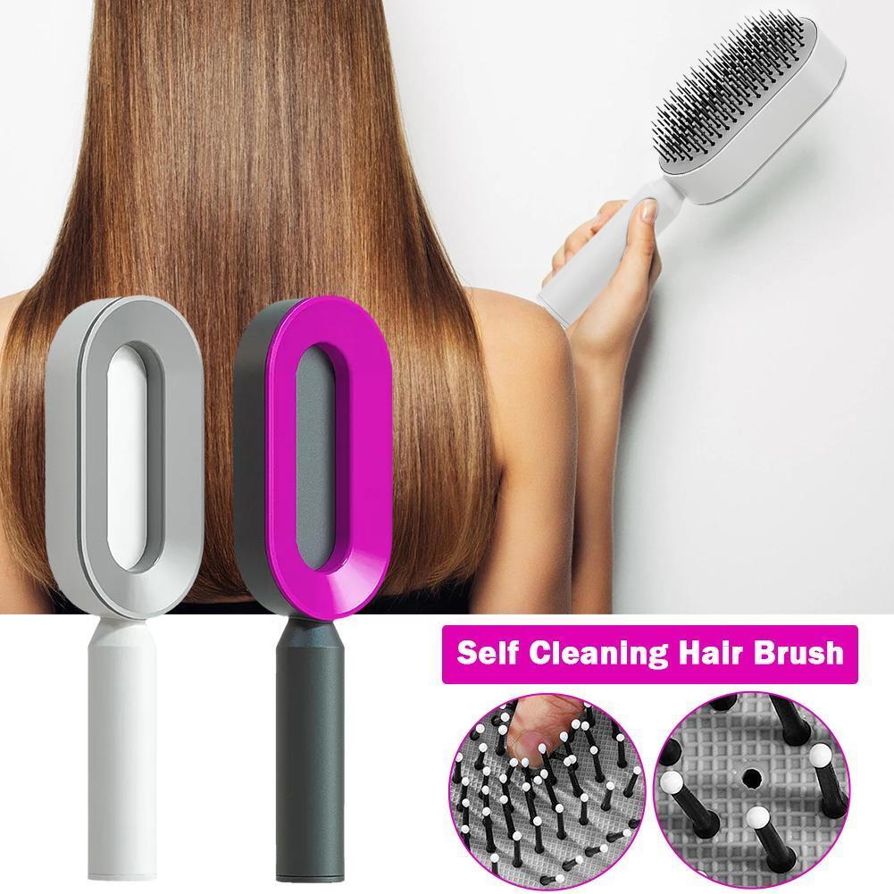 3D Self-Cleaning Hair Growth Comb – Anti Hair Loss Scalp Massage Brush