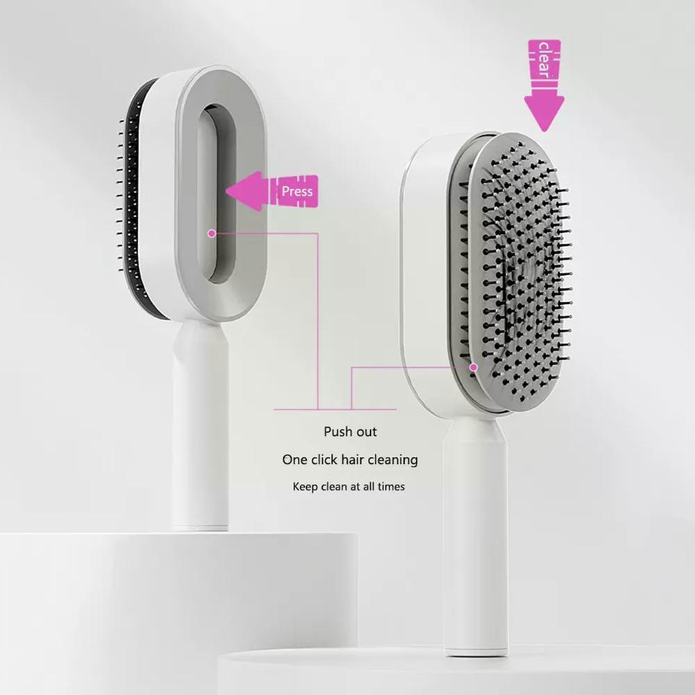3D Self-Cleaning Hair Growth Comb – Anti Hair Loss Scalp Massage Brush