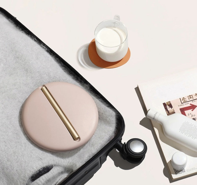 LED Folding Makeup Mirror – Portable & Adjustable Light