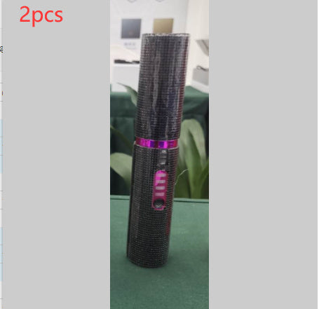 2-in-1 Hair Straightening Brush – Electric Straightener & Curler