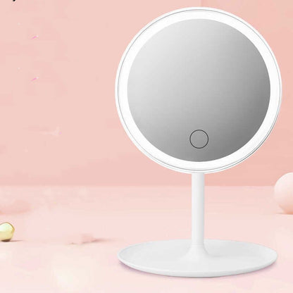 LED Light Makeup Mirror – Touch Control & Adjustable Brightness