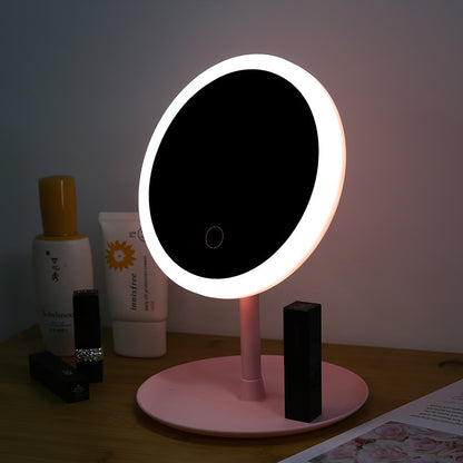 LED Light Makeup Mirror – Touch Control & Adjustable Brightness