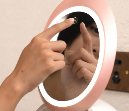 LED Makeup Mirror – Touch Screen & Adjustable Lighting