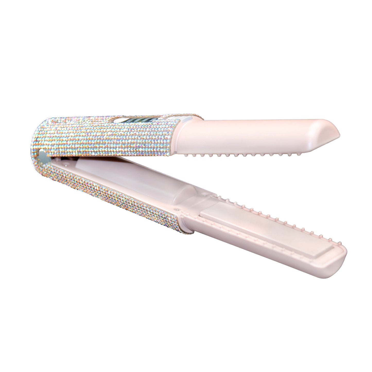 2-in-1 Hair Straightening Brush – Electric Straightener & Curler