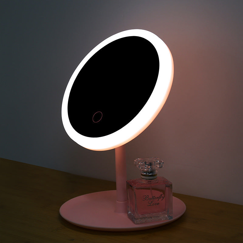 LED Light Makeup Mirror – Touch Control & Adjustable Brightness