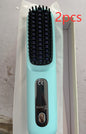 2-in-1 Wireless Hair Straightener Comb – Fast Heating & Portable