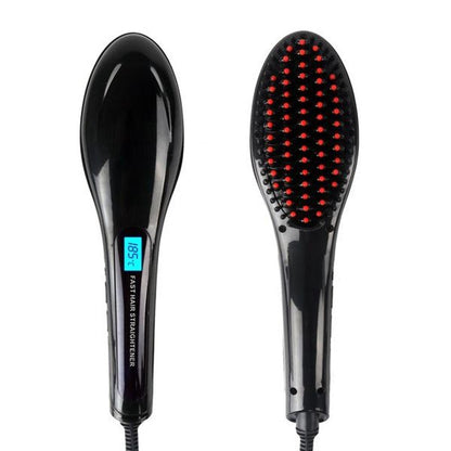 Paddle Brush Hair Straightener – Ionic Heating Comb
