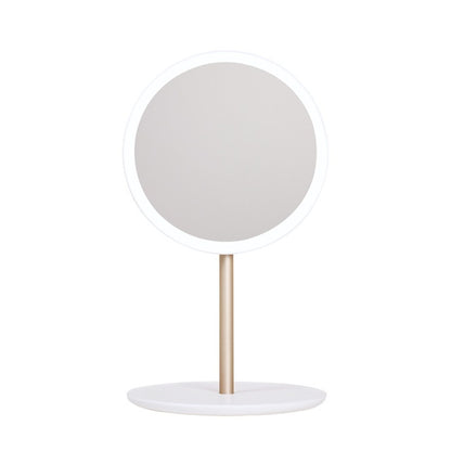 LED Folding Makeup Mirror – Portable & Adjustable Light