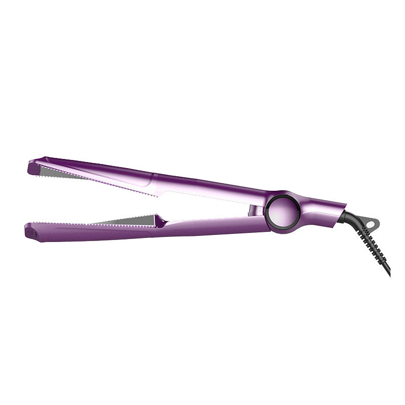 2-in-1 Hair Straightener & Curler – Wet/Dry Styling Comb