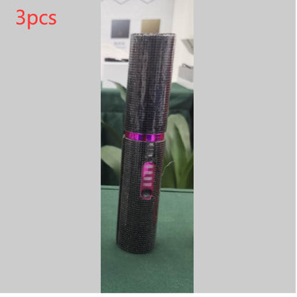 2-in-1 Hair Straightening Brush – Electric Straightener & Curler