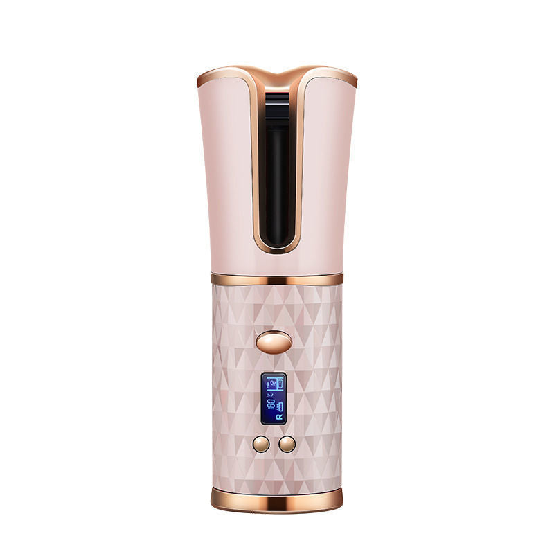 Cordless Automatic Hair Curler – Wireless Ceramic Curling Iron