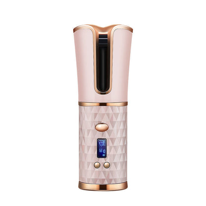 Cordless Automatic Hair Curler – Wireless Ceramic Curling Iron