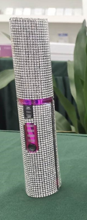 2-in-1 Hair Straightening Brush – Electric Straightener & Curler